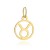 Zawieszka złota znak zodiaku BYK pr. 333