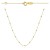 Naszyjnik złote diamentowane kulki choker 36+3cm