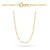 Łańcuszek złoty pr. 585 - splot figaro 50 cm